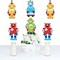 Big Dot of Happiness Gear Up Robots - Decorations DIY Birthday Party or Baby Shower Essentials - Set of 20